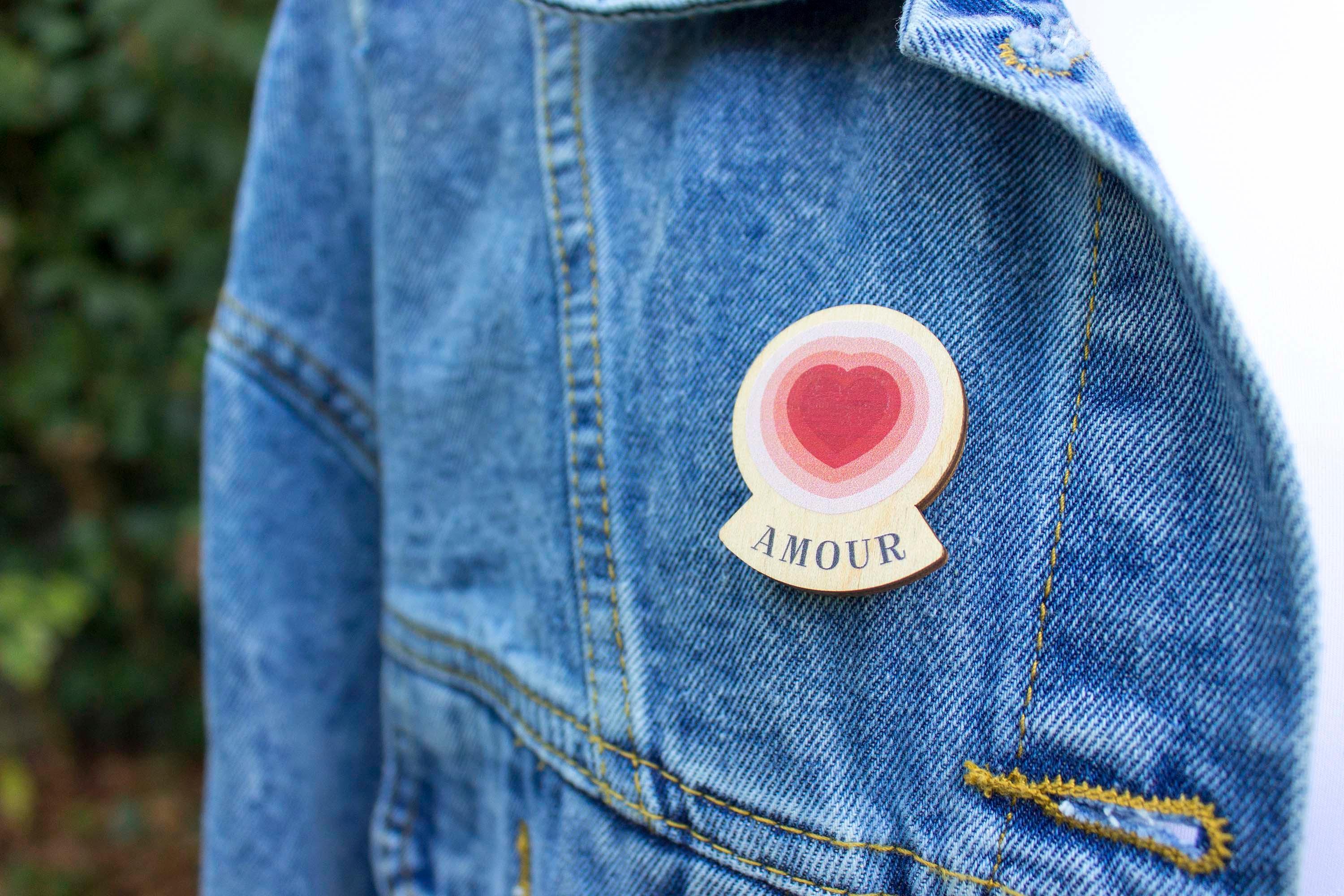 Broche - Etat d'esprits - Reine Mère