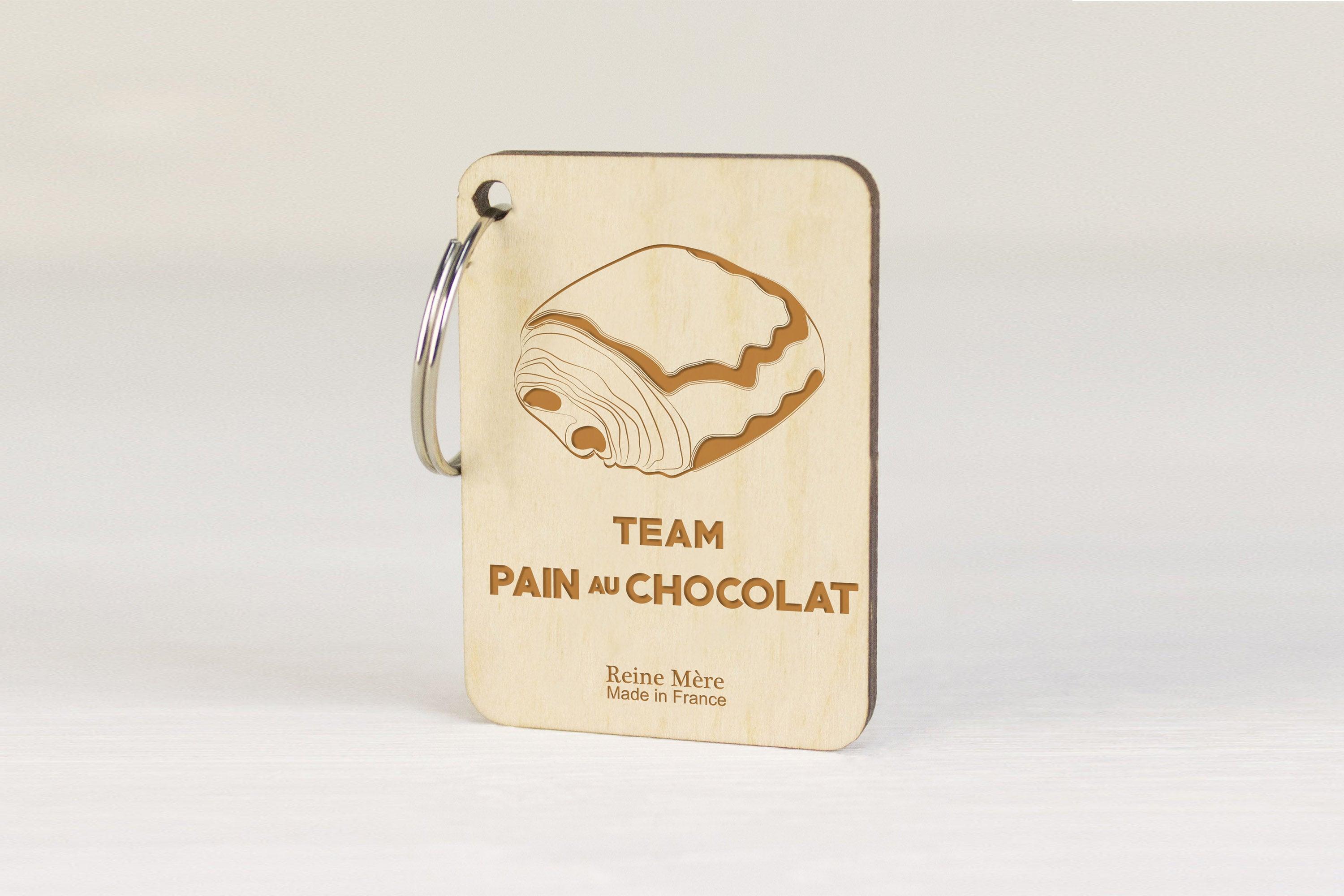 Porte-clés Pain au Chocolat vs Chocolatine