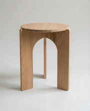 Arche - Table d'appoint en chêne