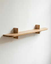 Etagere murale chêne massif made in France ReineMere sentier 