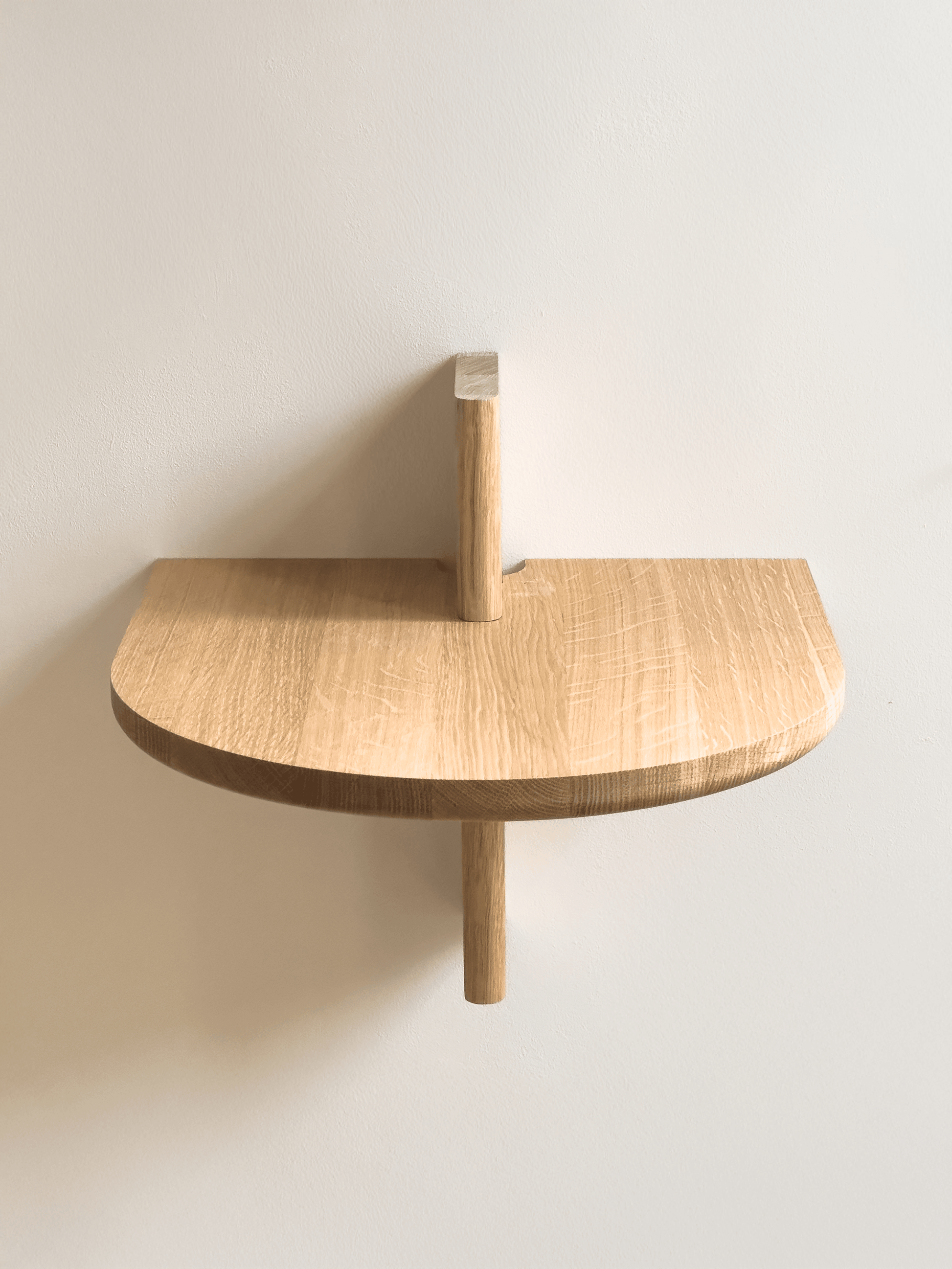 Etagere de chevet chêne Morphée simple face