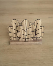 Dessous de verre - Feuillages