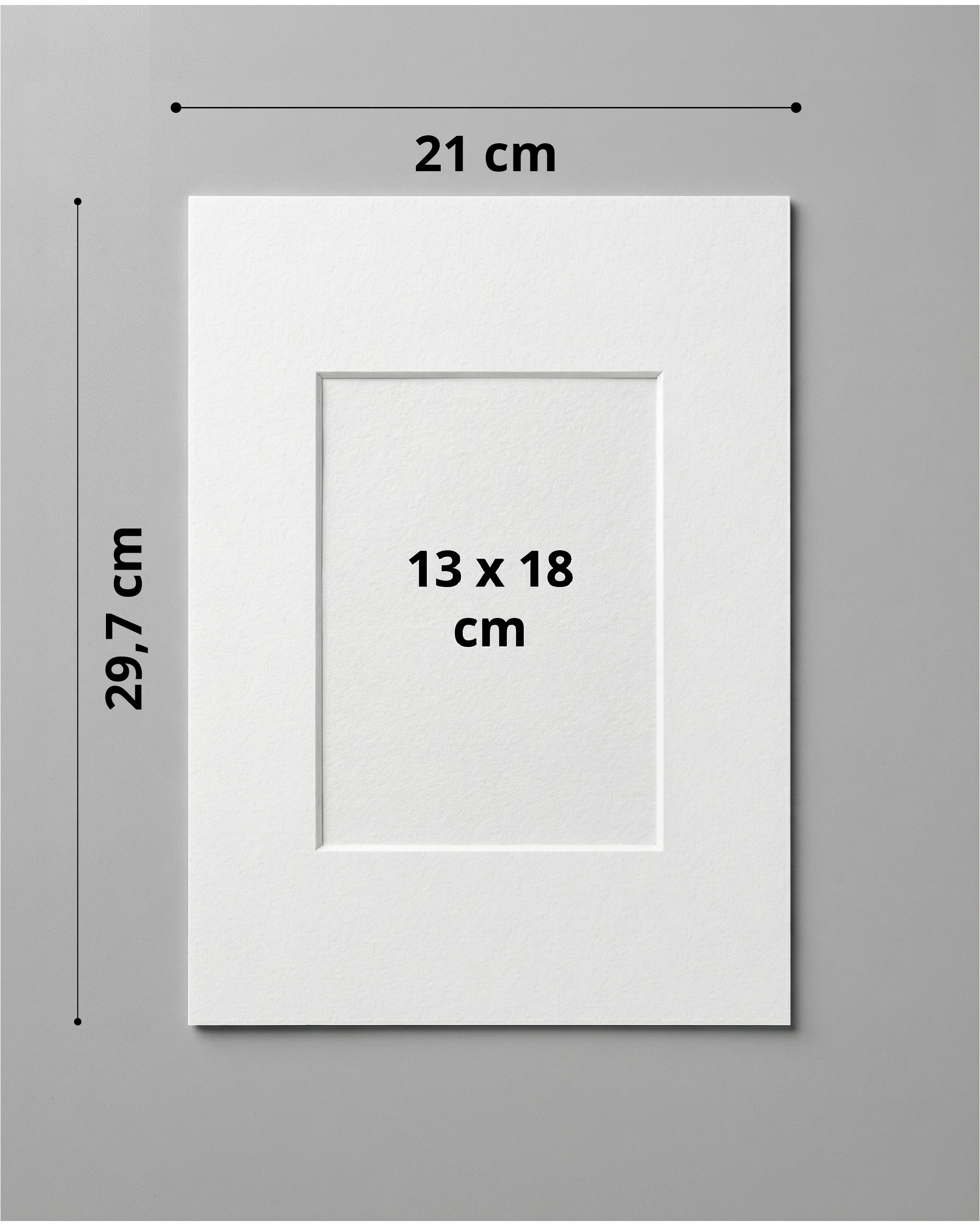 Passe-Partout Blanc Standard (6 tailles)