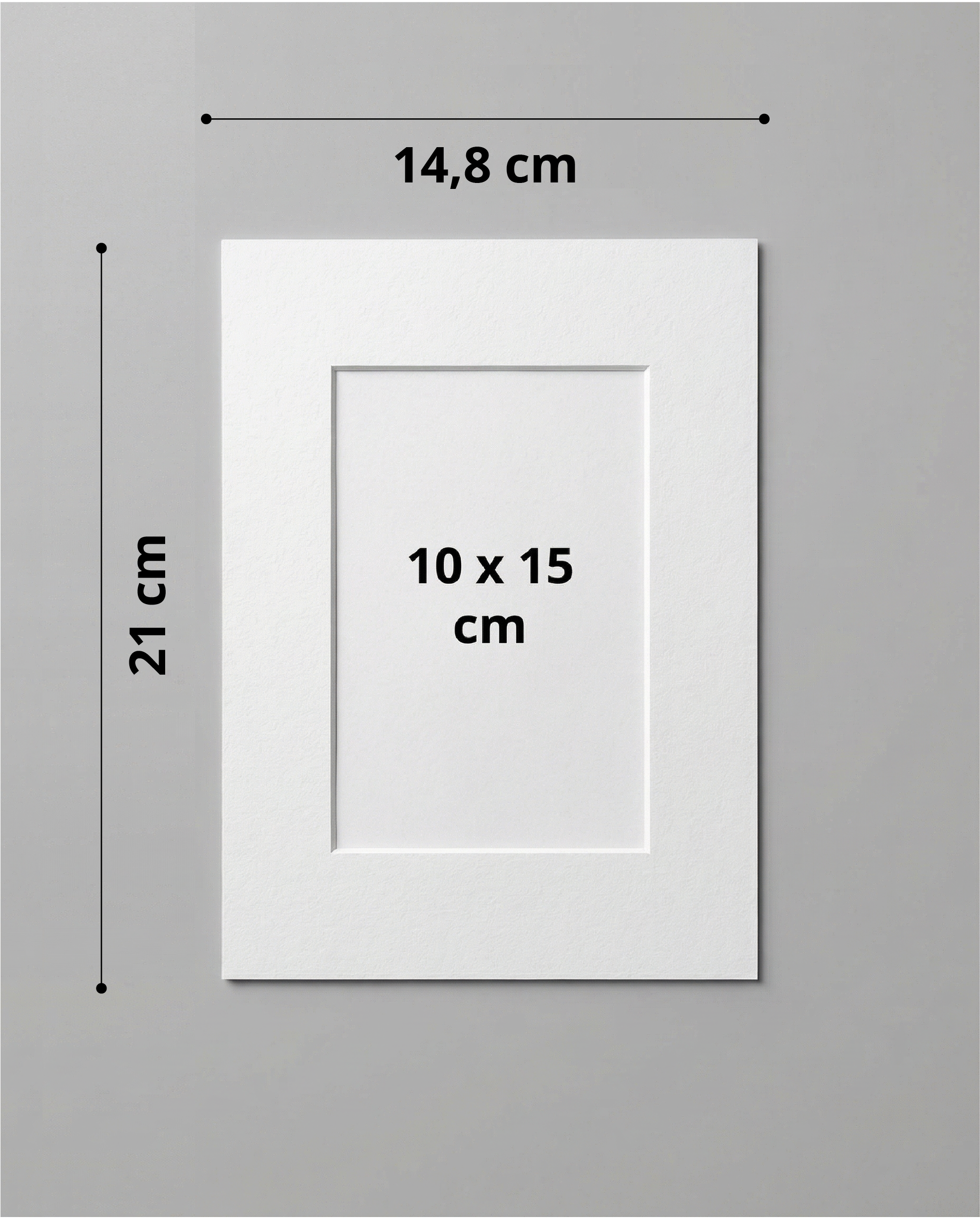 Passe-Partout Blanc Standard (6 tailles)