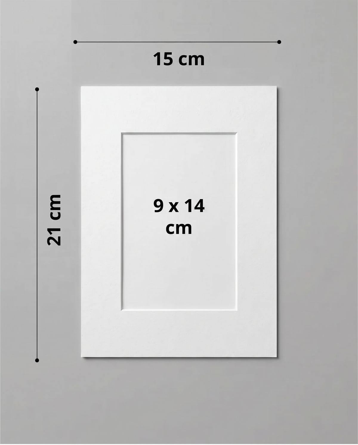 Passe-Partout Blanc Standard (6 tailles)